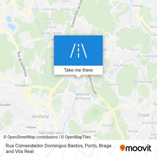 Rua Comendador Domingos Bastos map