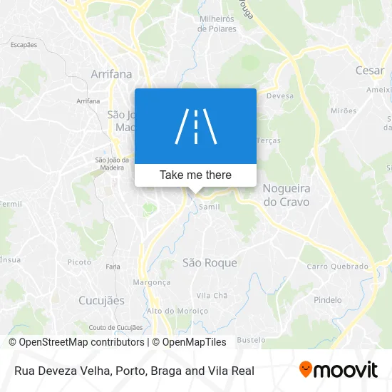 Rua Deveza Velha map