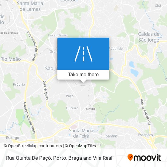 Rua Quinta De Paçô mapa