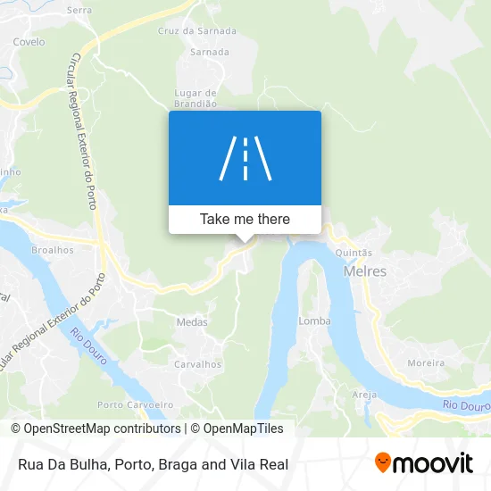 Rua Da Bulha map