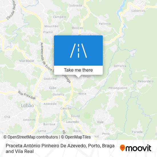 Praceta António Pinheiro De Azevedo map