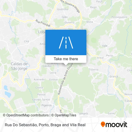 Rua Do Sebastião map