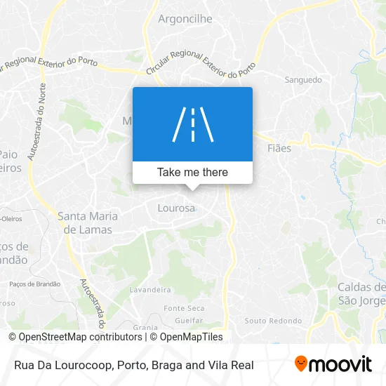 Rua Da Lourocoop map