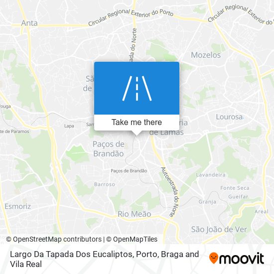 Largo Da Tapada Dos Eucaliptos map