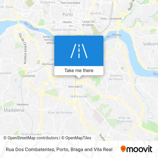 Rua Dos Combatentes map