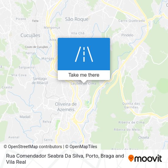 Rua Comendador Seabra Da Silva map