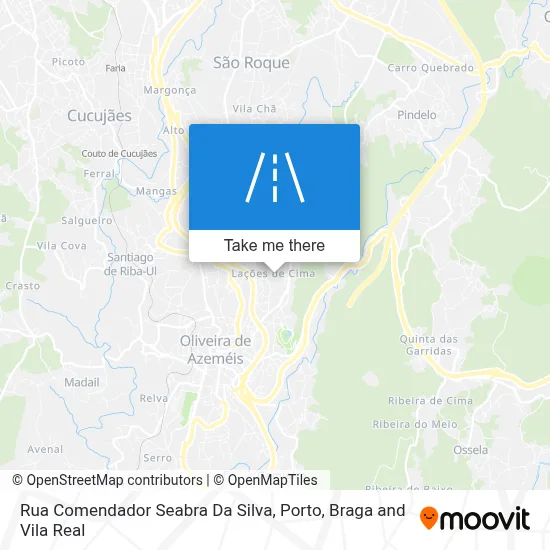 Rua Comendador Seabra Da Silva map