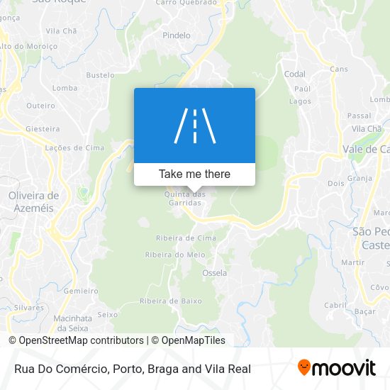 Rua Do Comércio mapa