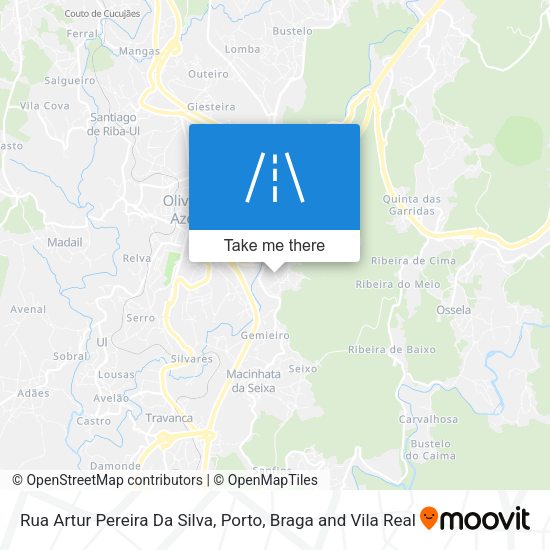 Rua Artur Pereira Da Silva map