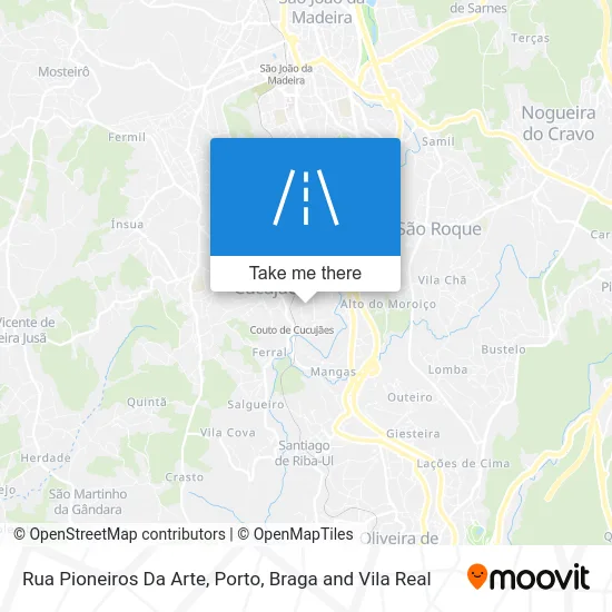 Rua Pioneiros Da Arte map