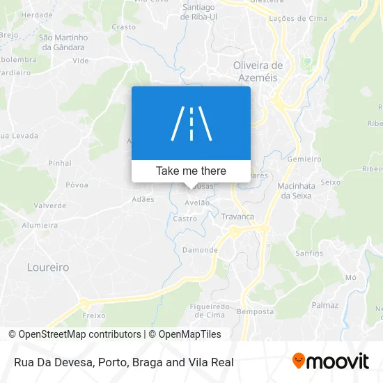 Rua Da Devesa map