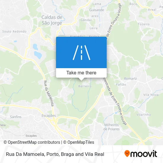 Rua Da Mamoela map