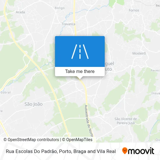 Rua Escolas Do Padrão map