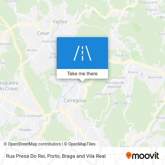 Rua Presa Do Rei map