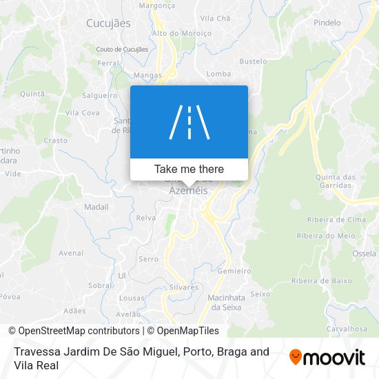 Travessa Jardim De São Miguel mapa