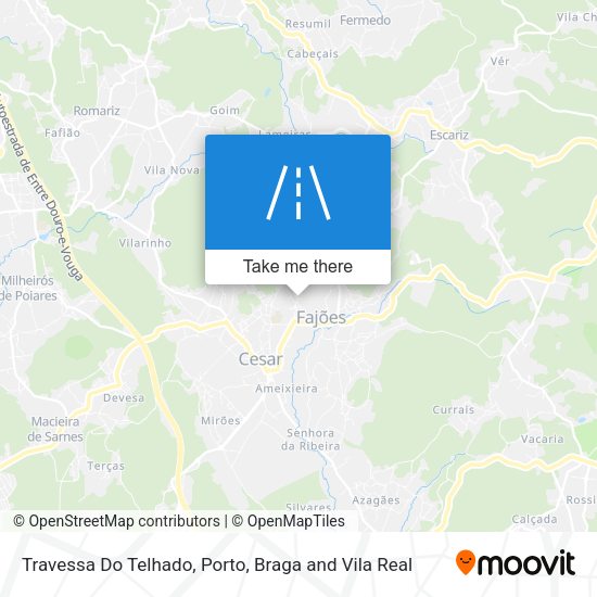 Travessa Do Telhado map