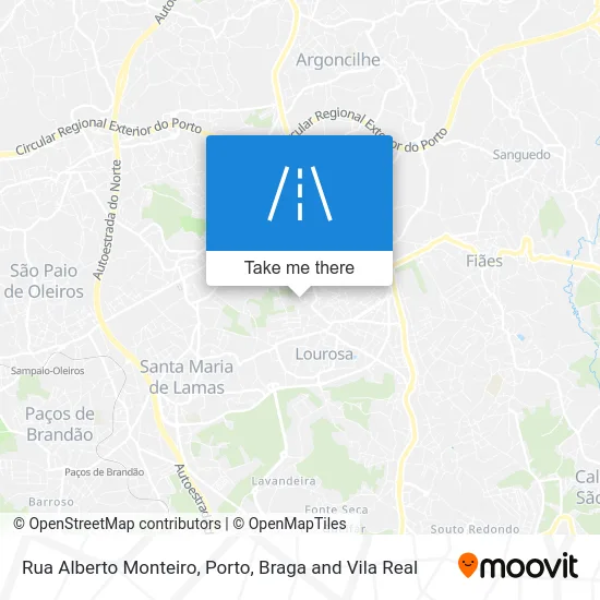 Rua Alberto Monteiro map