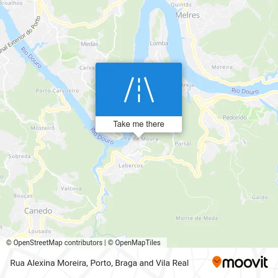 Rua Alexina Moreira map