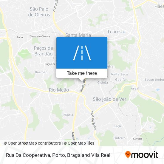 Rua Da Cooperativa map