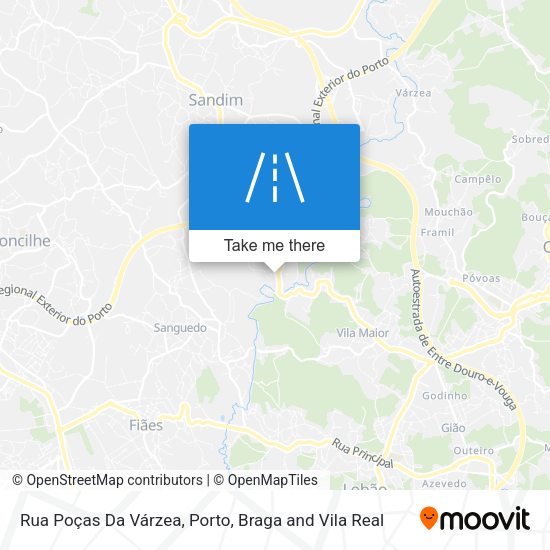 Rua Poças Da Várzea map