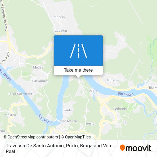 Travessa De Santo António map