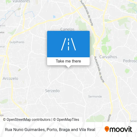 Rua Nuno Guimarães map