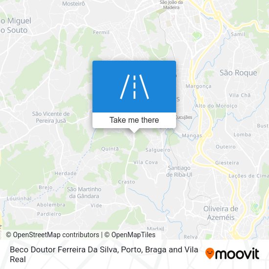 Beco Doutor Ferreira Da Silva mapa