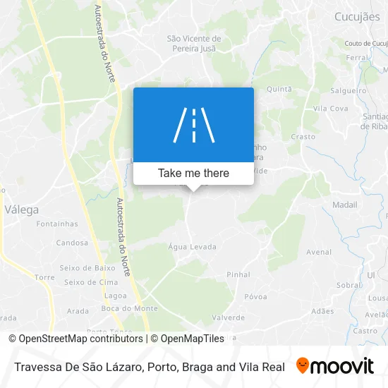 Travessa De São Lázaro map