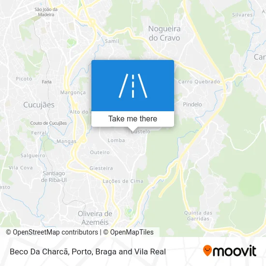 Beco Da Charcã map