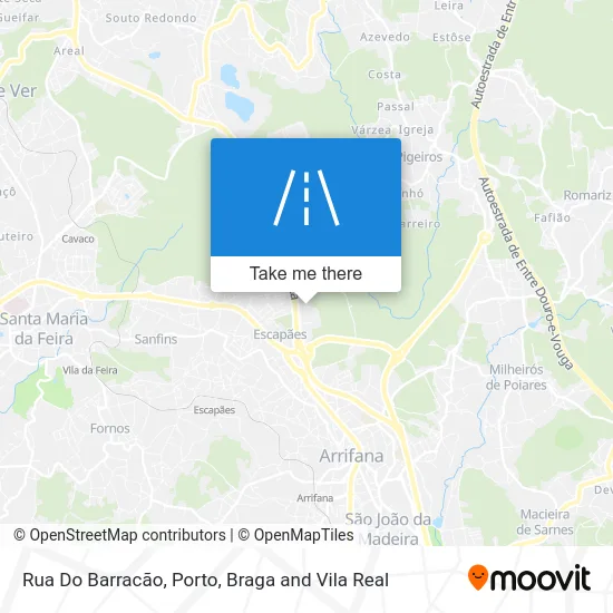 Rua Do Barracão map