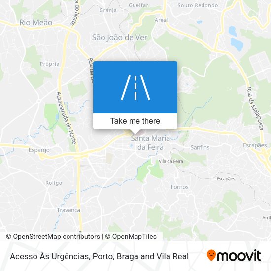 Acesso Às Urgências map