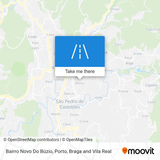 Bairro Novo Do Búzio mapa