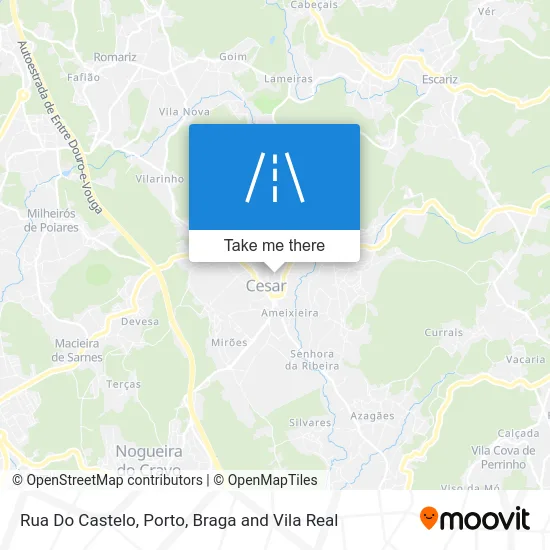 Rua Do Castelo map