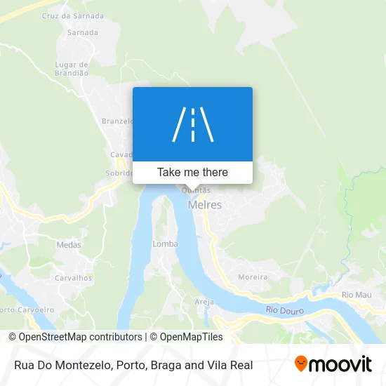 Rua Do Montezelo map