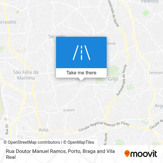 Rua Doutor Manuel Ramos map