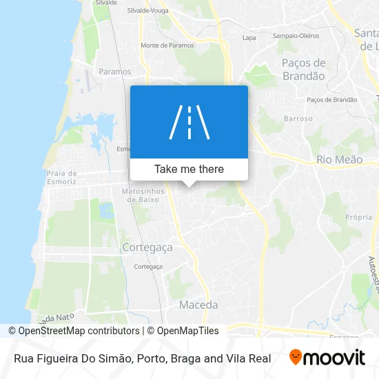 Rua Figueira Do Simão map