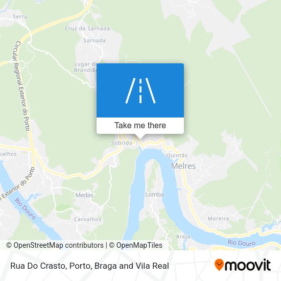 Rua Do Crasto map