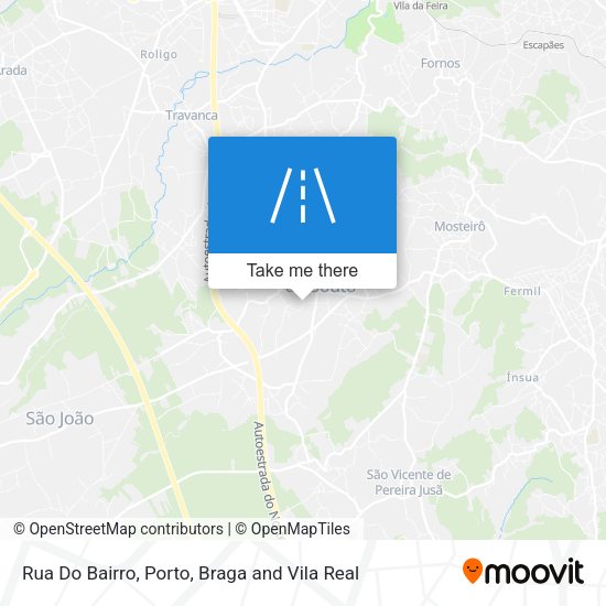 Rua Do Bairro mapa