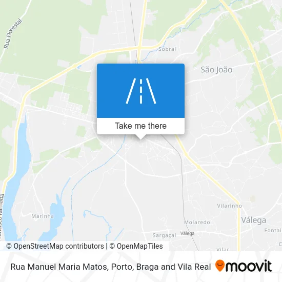 Rua Manuel Maria Matos map