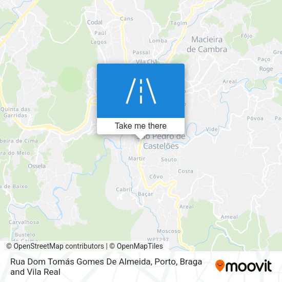 Rua Dom Tomás Gomes De Almeida mapa