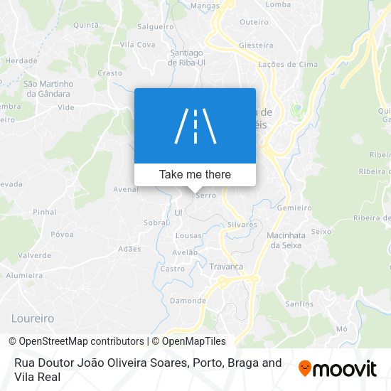 Rua Doutor João Oliveira Soares map