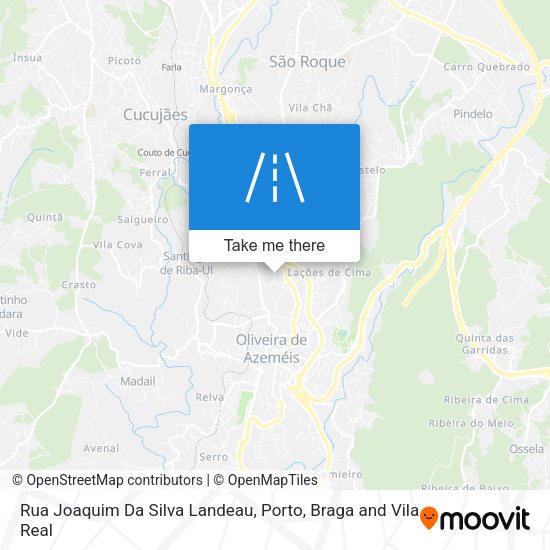 Rua Joaquim Da Silva Landeau mapa