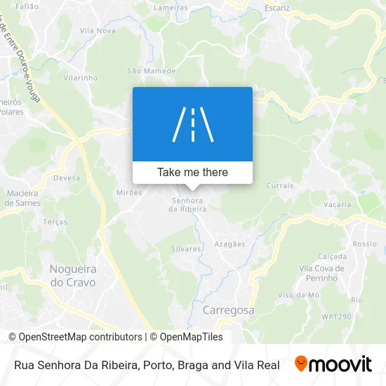 Rua Senhora Da Ribeira map