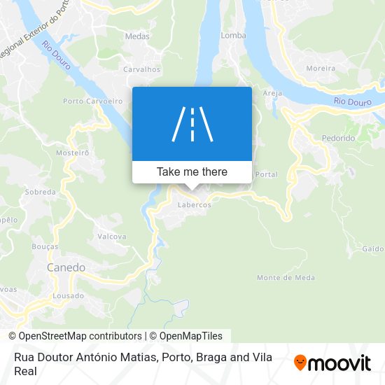 Rua Doutor António Matias mapa