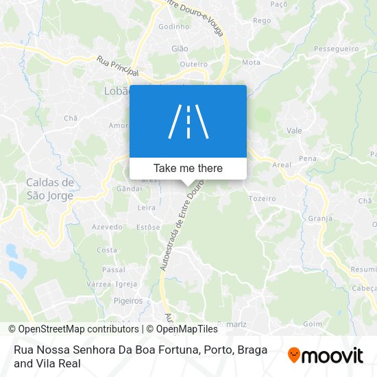 Rua Nossa Senhora Da Boa Fortuna mapa