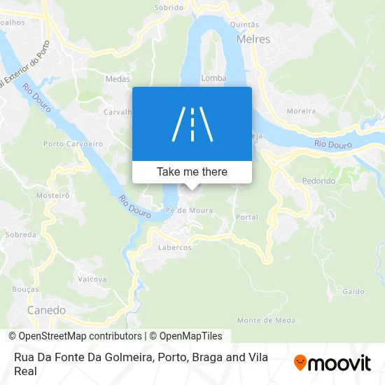 Rua Da Fonte Da Golmeira map