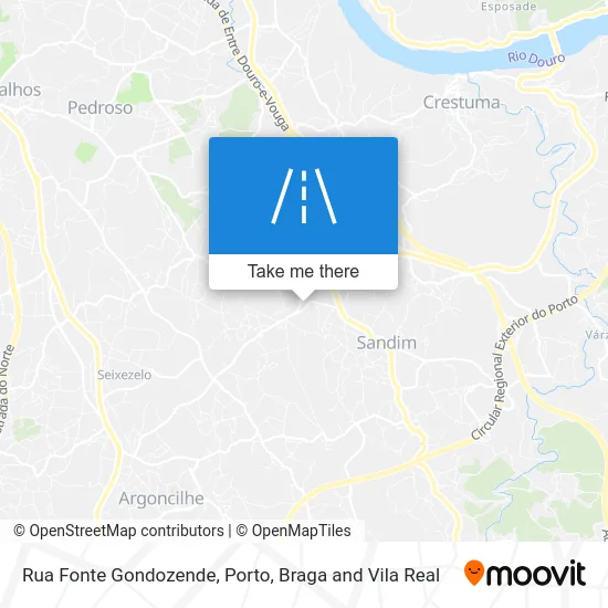 Rua Fonte Gondozende map