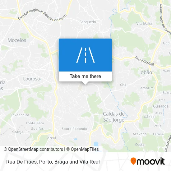 Rua De Fiães map