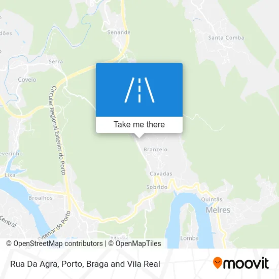 Rua Da Agra map