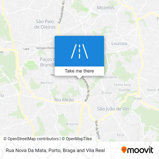 Rua Nova Da Mata map